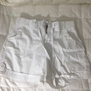 White shorts